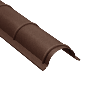 Faitière ronde - Modulaire - Marron (RAL 8017)