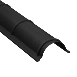 Faitière ronde - Modulaire - Noir (RAL 9005)