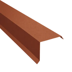 Tôle de rive - Modulaire - Rouge tuile (RAL 8004)