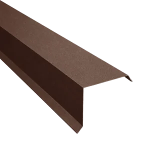 Tôle de rive - Modulaire - Marron (RAL 8017)