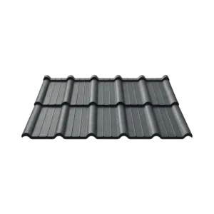 Tôle modulaire Imitation tuile "J" - Gris ardoise (RAL 7016)