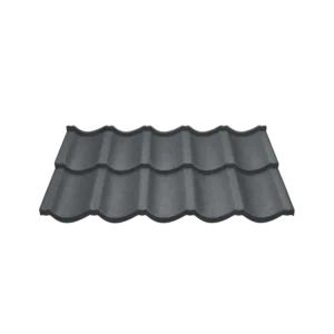 Tôle modulaire Imitation tuile "P" - Gris ardoise (RAL 7016)